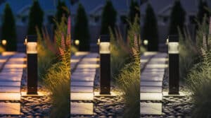 landscape lighting color temperature