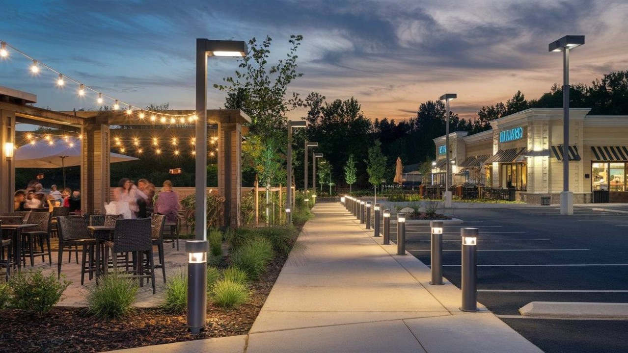 commercial landscape lighting