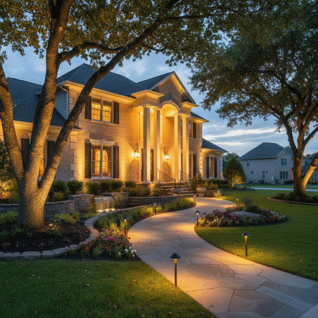 landscape lighting ROI
