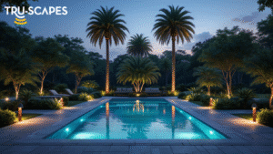 Pool Landscape Lighting