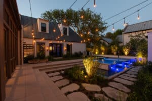 Modern Minimalist Landscape Lighting