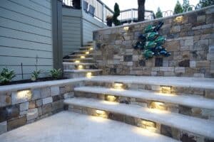 outdoor step lighting