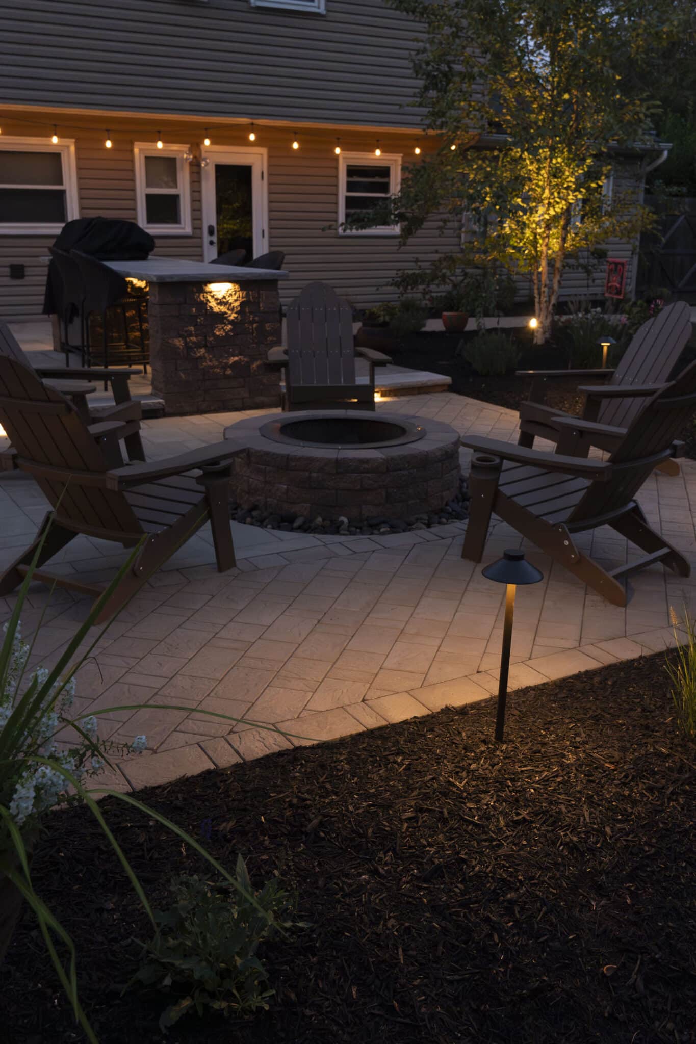 12W Low Voltage LED Landscape Lights With Connectors, Outdoor 12V Super Warm White  900LM  Waterproof Garden Pathway Lights Wall Tree Flag Spotlights With Spike Stand 10 Pack With Connector
