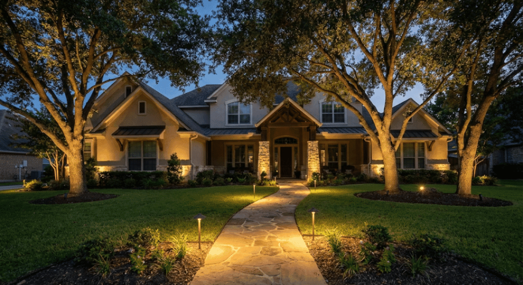 wired vs solar landscape lighting