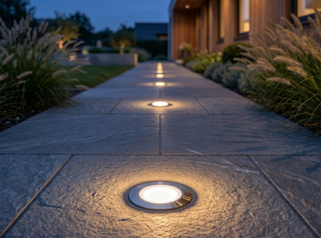 pathway lights vs spotlights